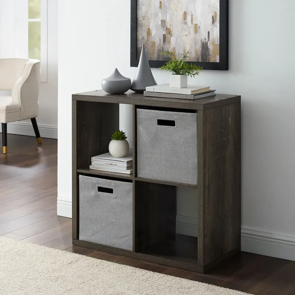 Cassidy Medium Storage Shelves - Gray