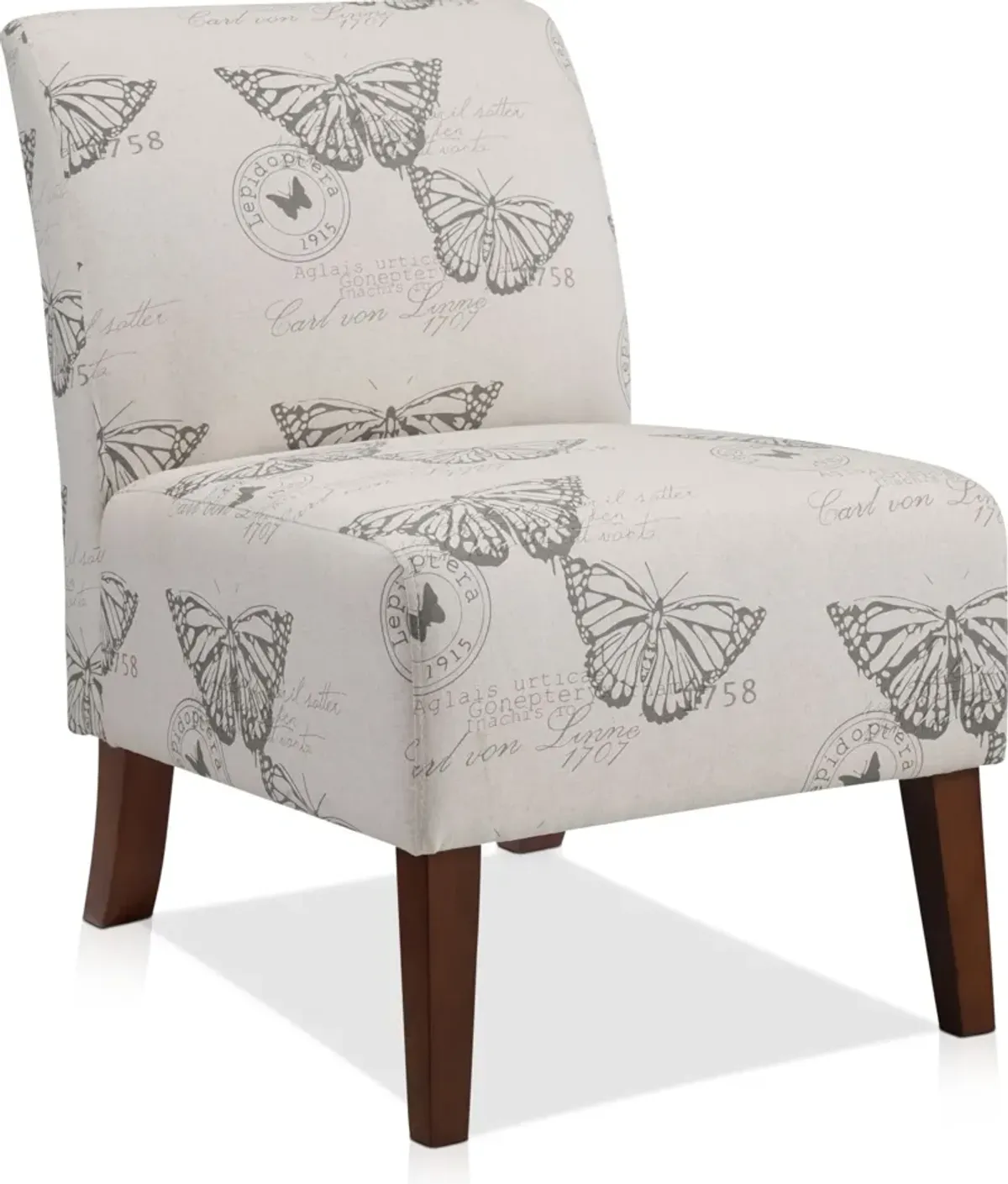 Galli Chair - Ivory Butterflies