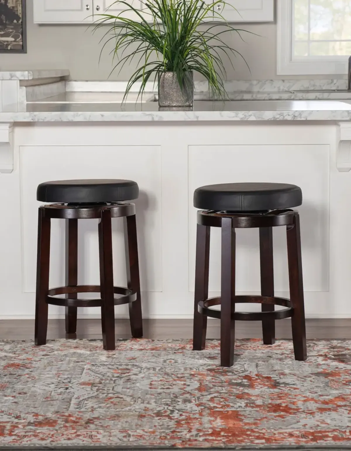 Carrie Counter-Height Stool - Black