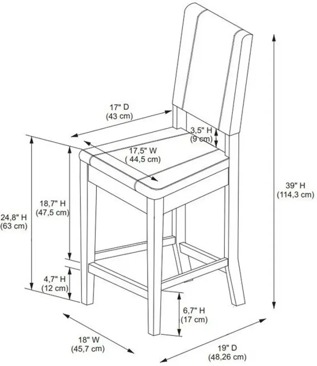 Seth Counter-Height Stool