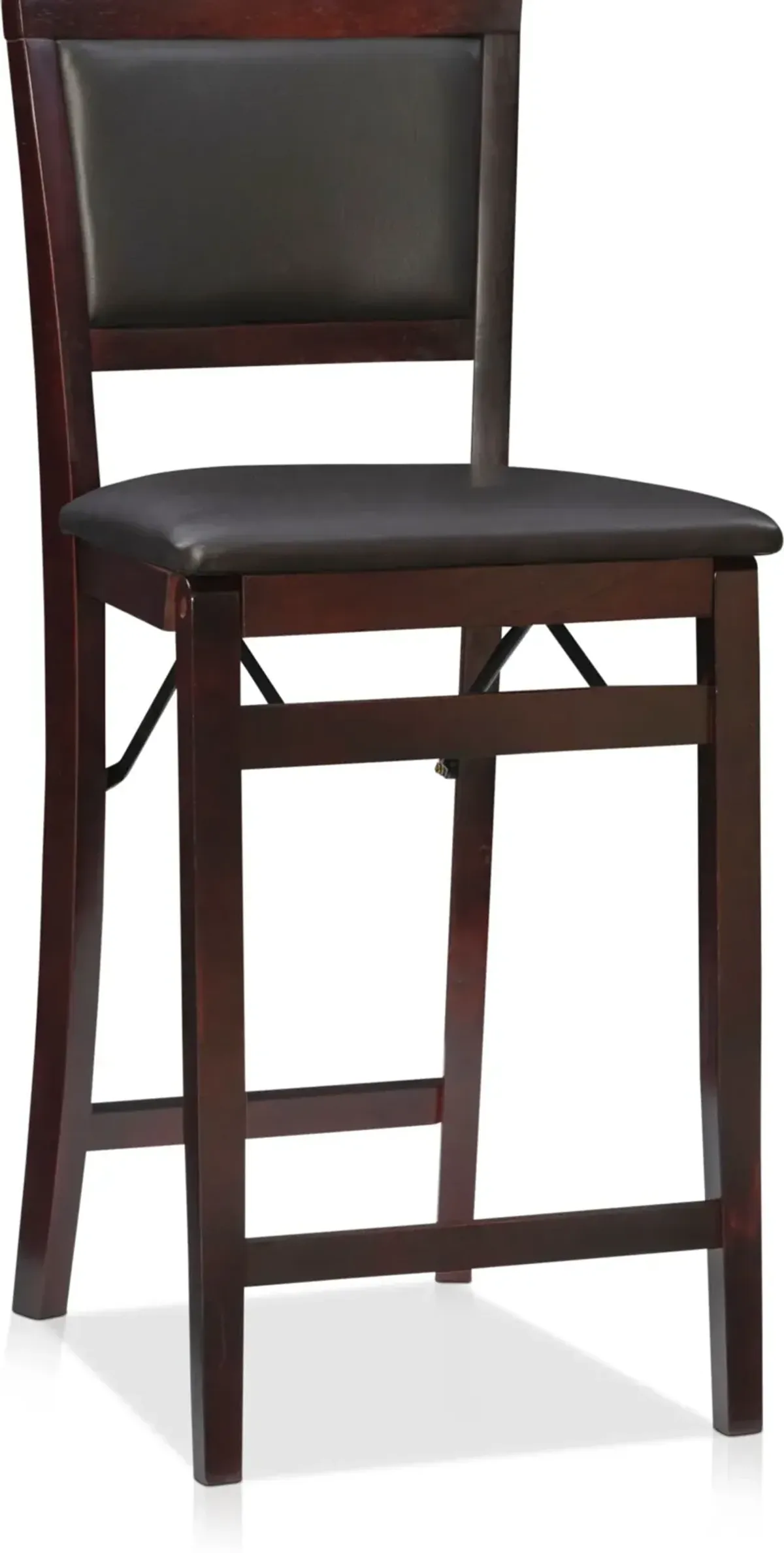 Rosie Upholstered Folding Counter-Height Stool