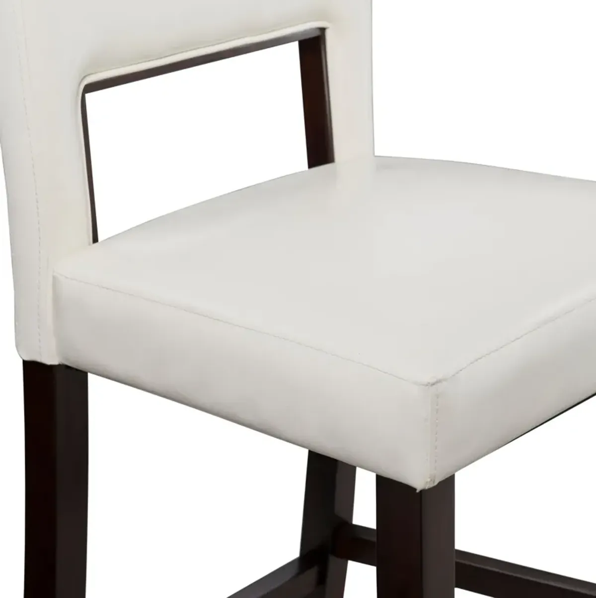 Leonardo Counter-Height Stool - White