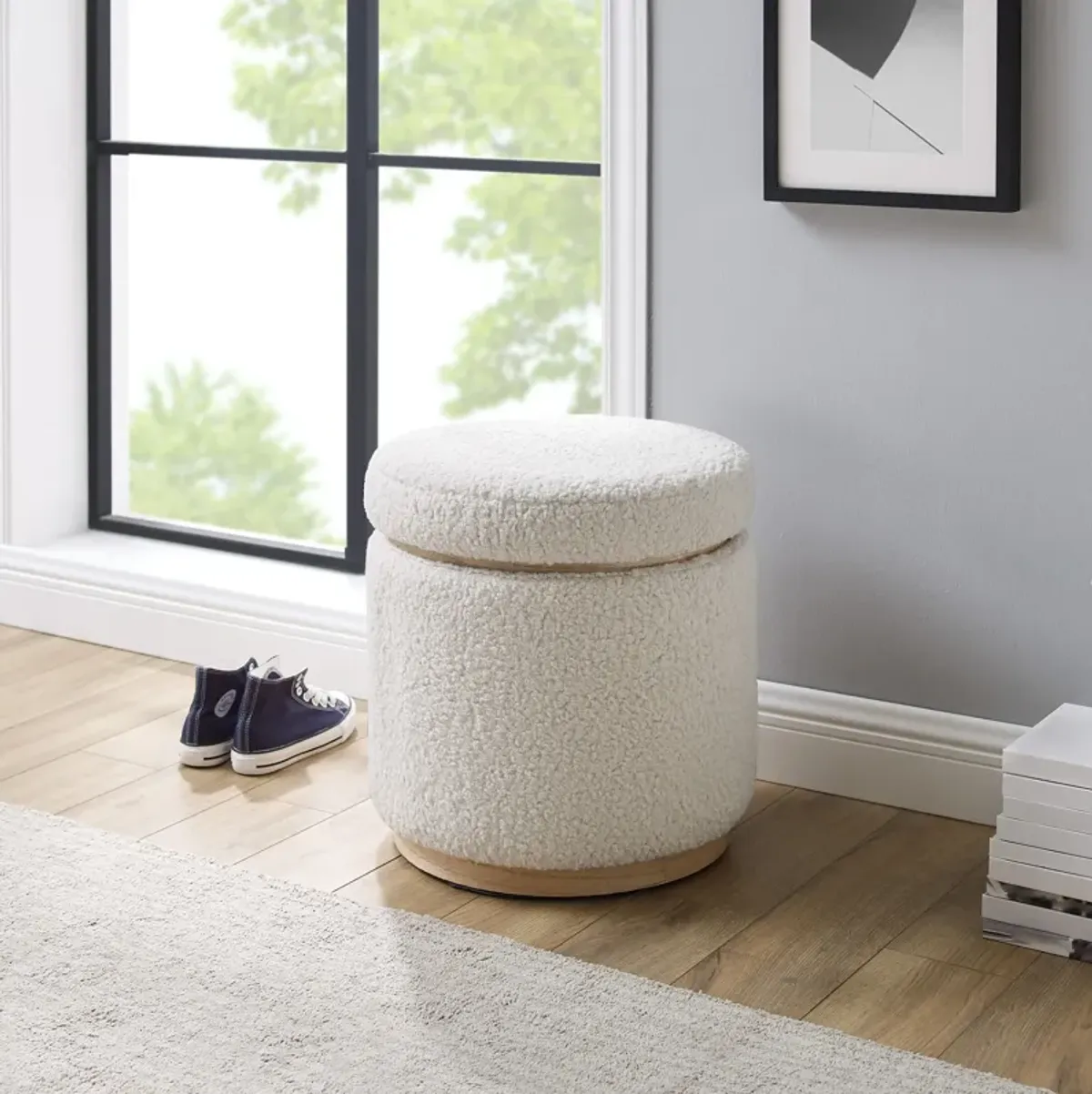 Drea Storage Ottoman