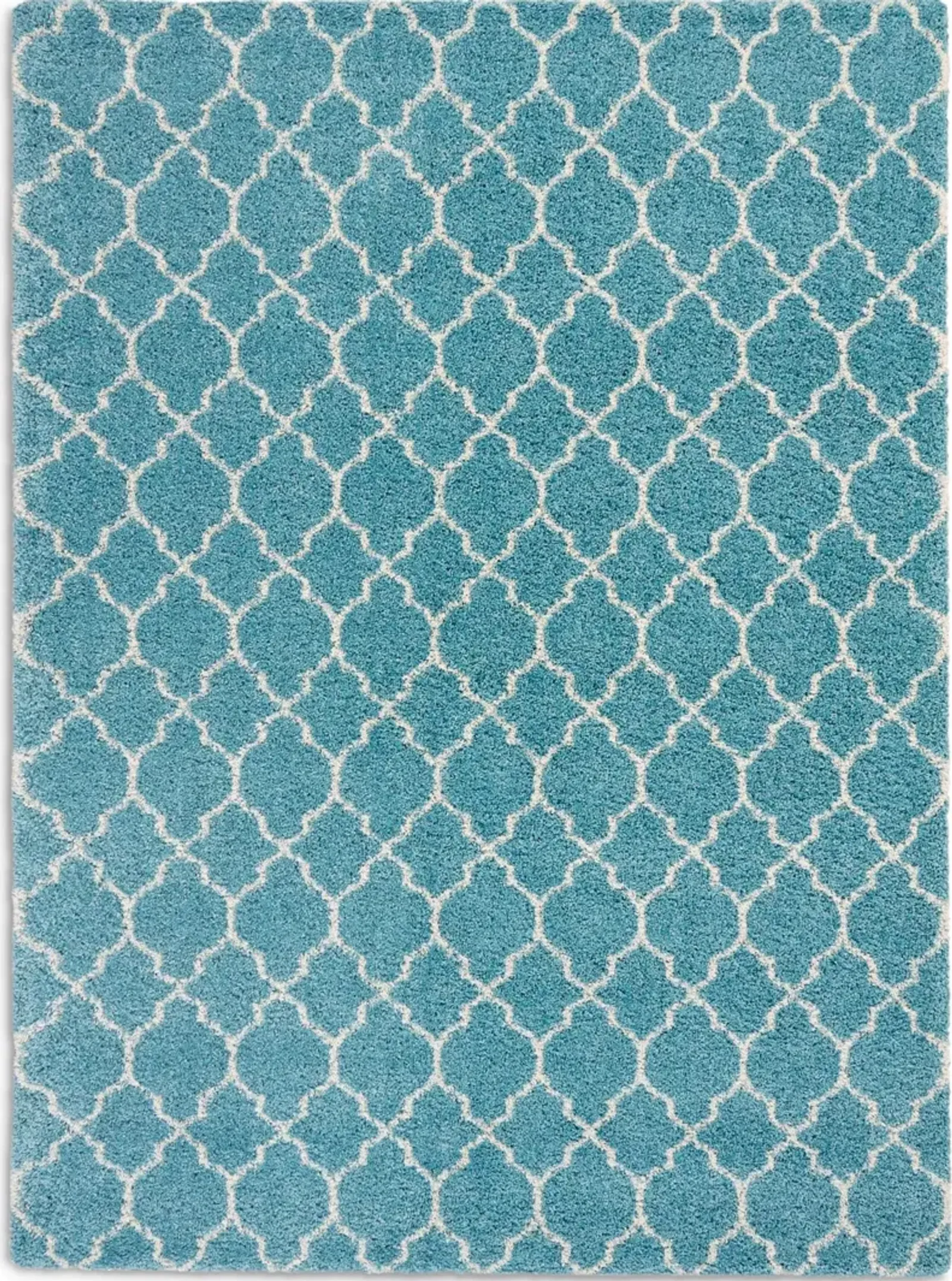 Milano 5' x 8' Area Rug - Aqua