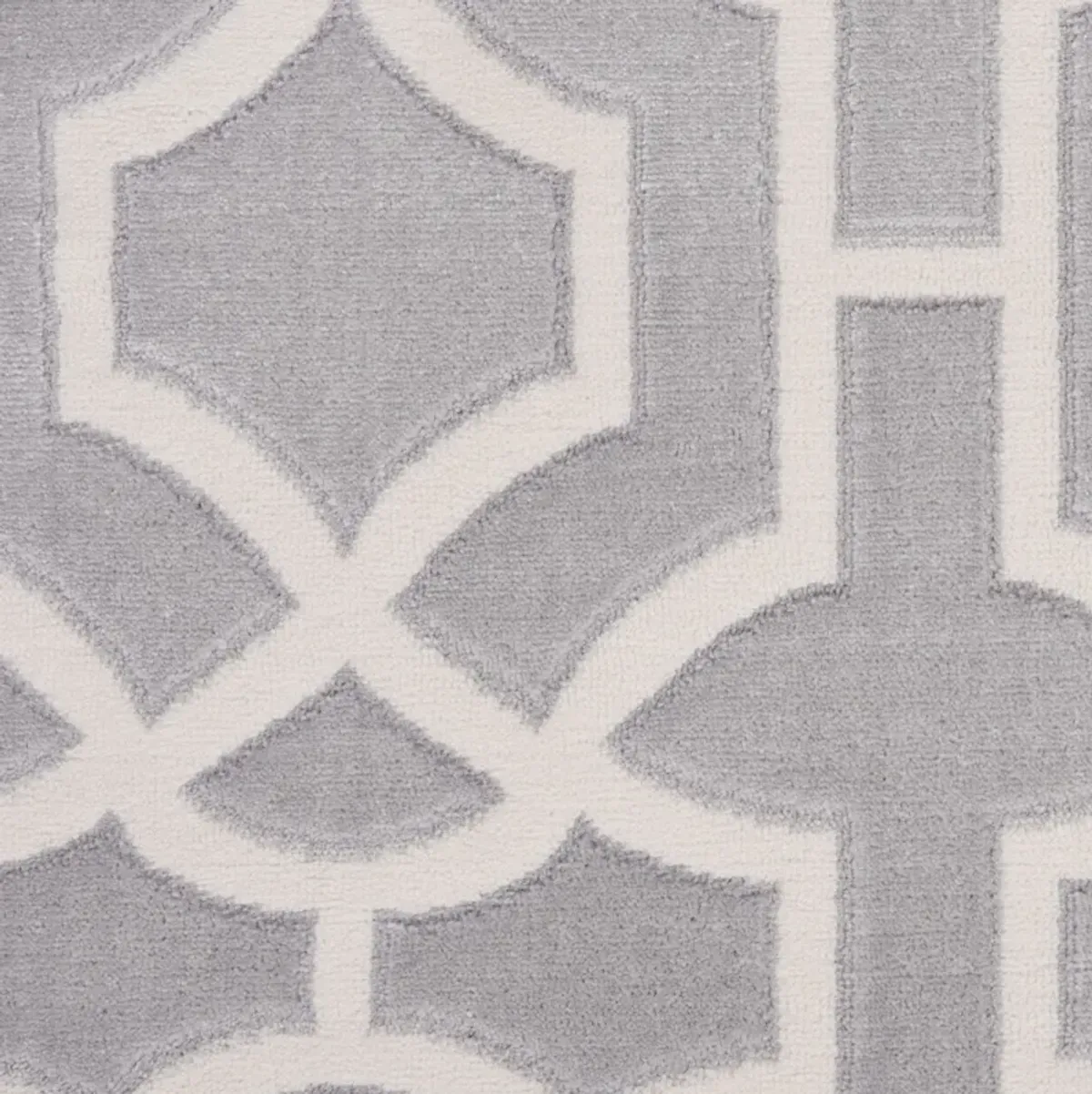 Holly 8' x 10' Area Rug - Gray/White