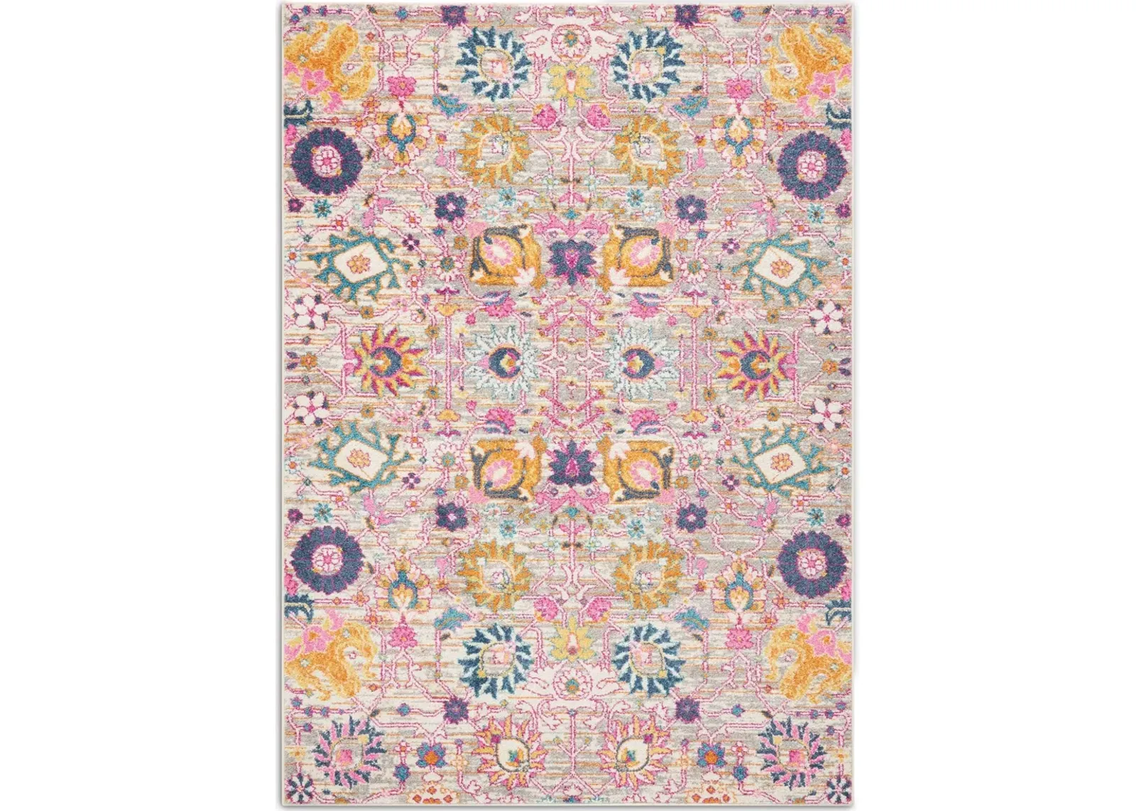 Tralee 5' x 7' Area Rug - Silver