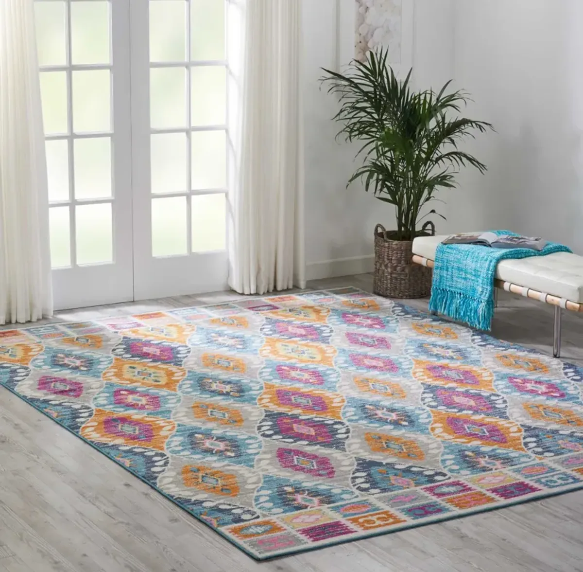 Tralee 5' x 7' Area Rug - Multicolor