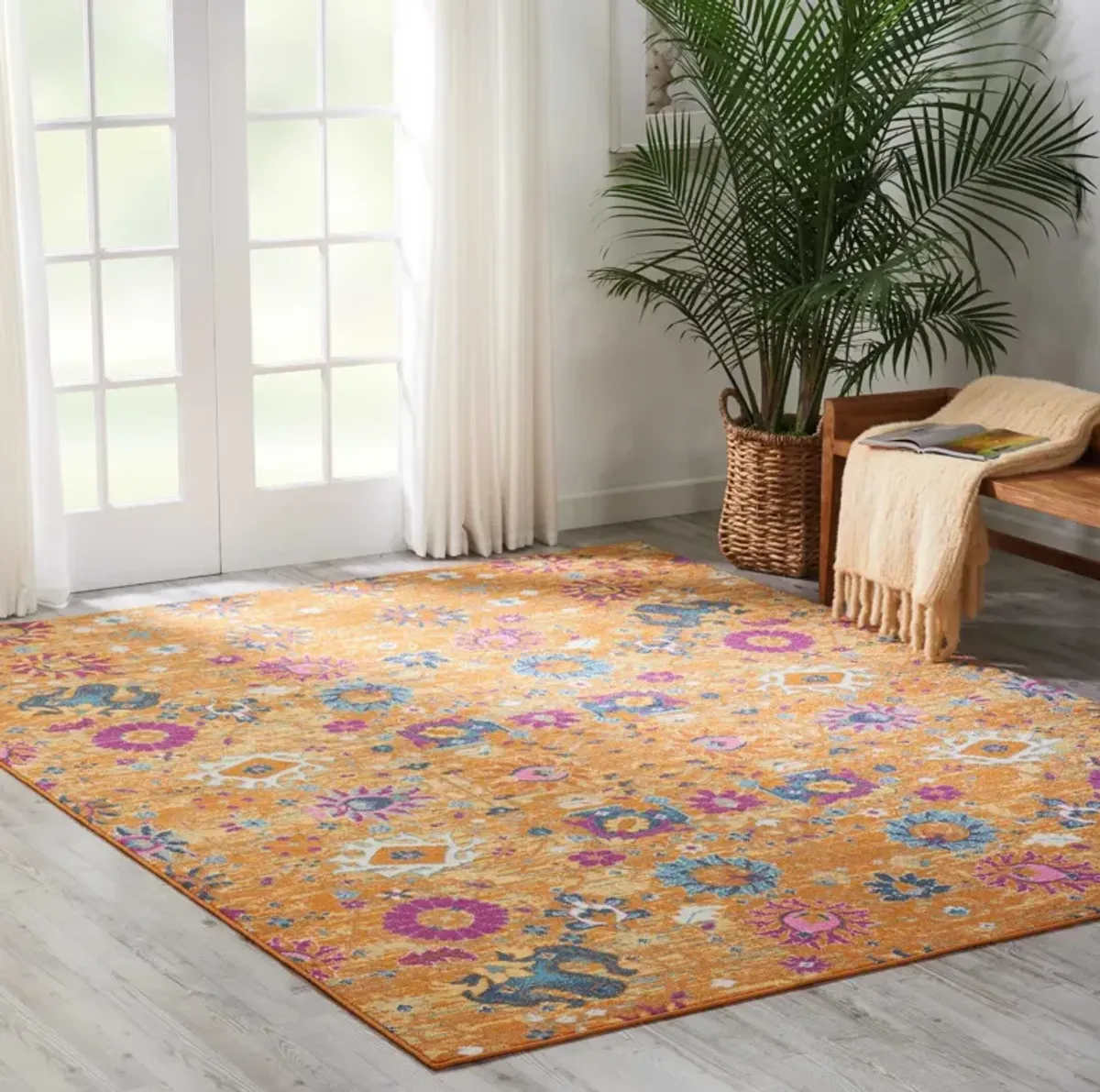 Tralee 5' x 7' Area Rug - Sun