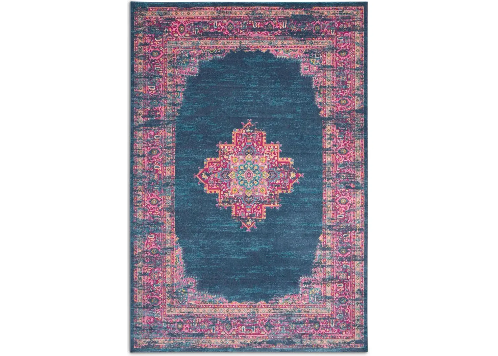 Tralee 5' x 7' Area Rug - Blue