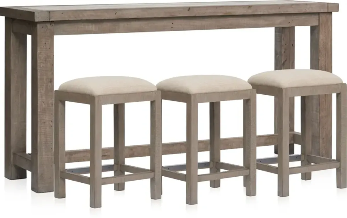 Tucson Gameday Table and 3 Stools