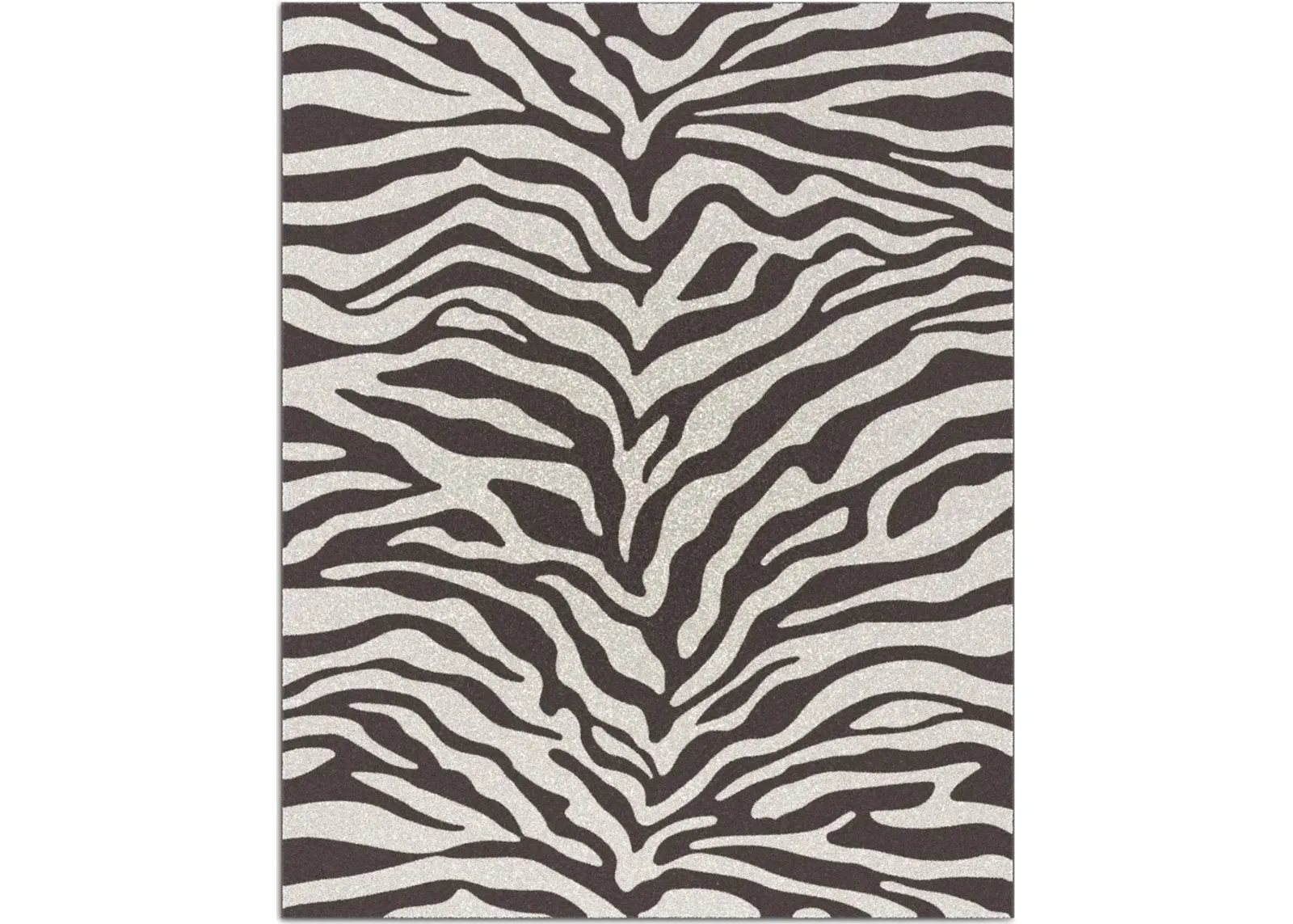 Marty 8' x 10' Area Rug-Charcoal/Silver Zebra