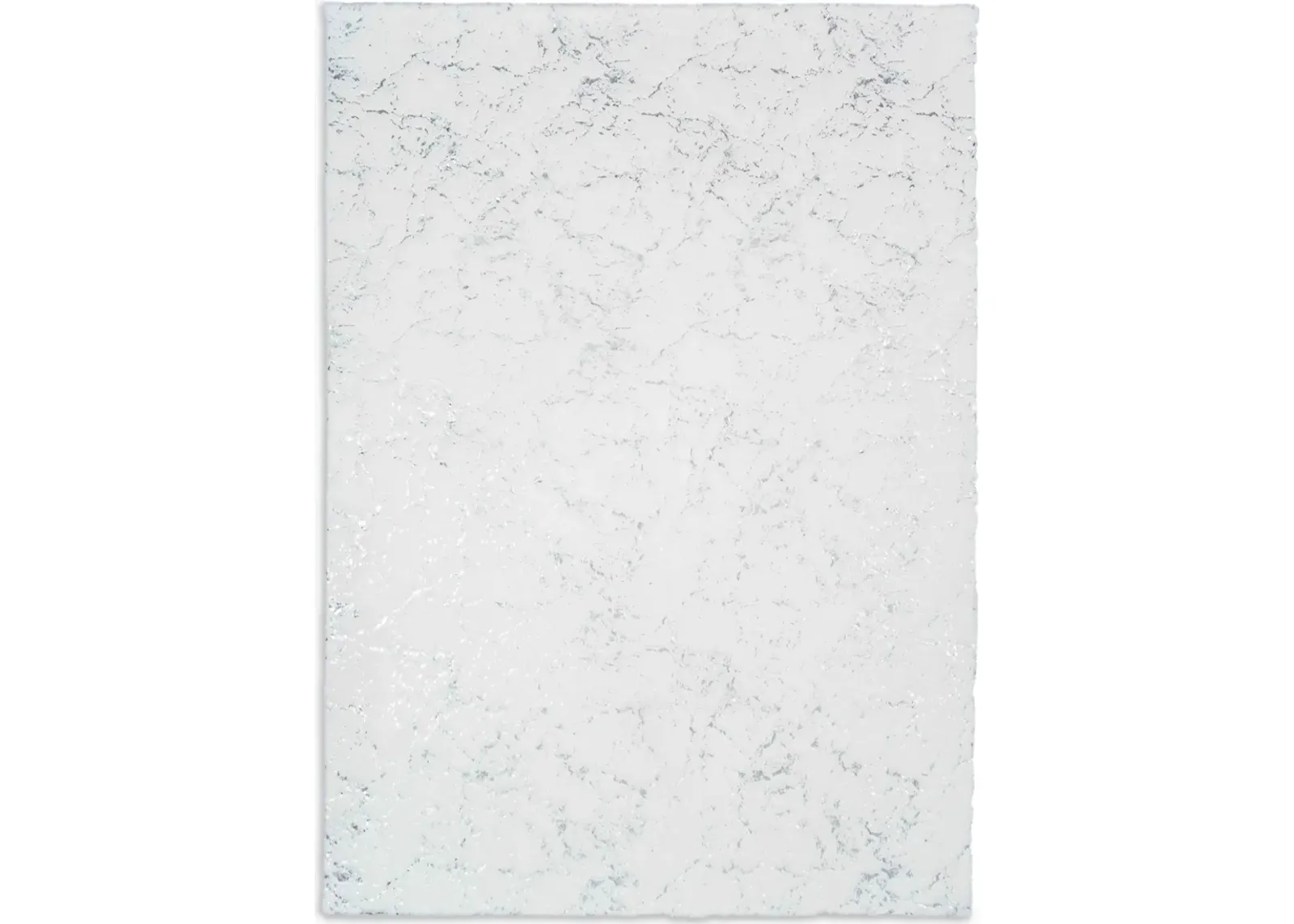 Kashi  8' x 10' Area Rug - White And Silver