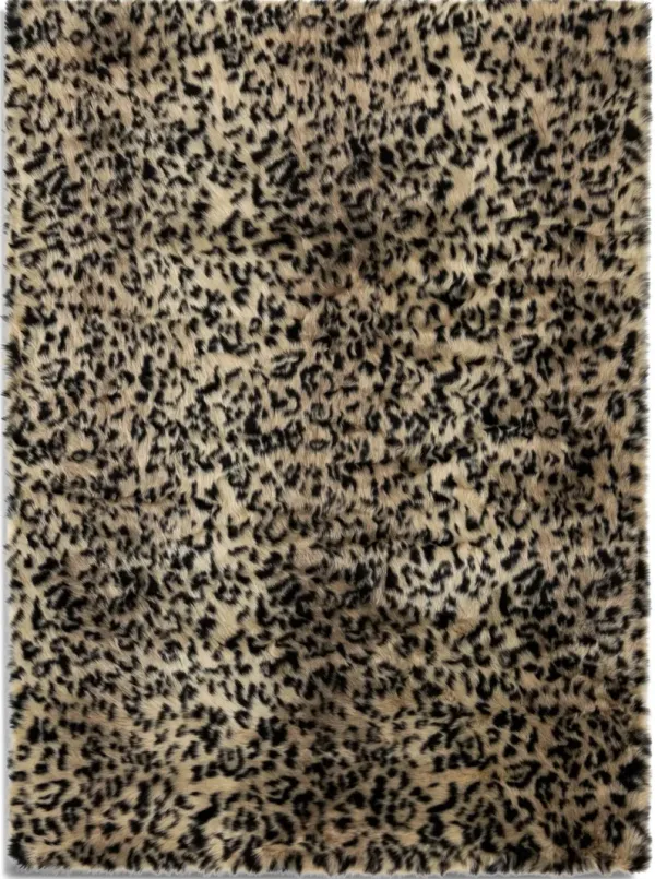 Cheetah 5' x 7' Area Rug
