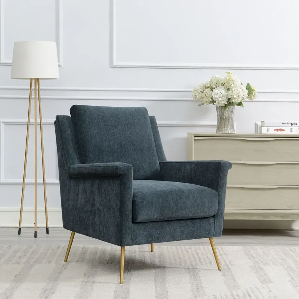 Linn Accent Chair - Slate