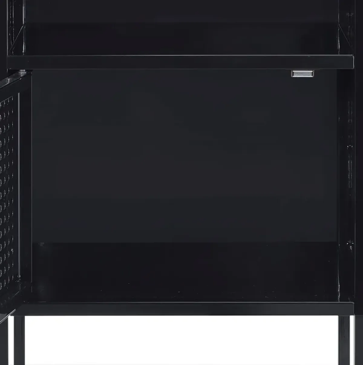 Seward Nightstand with USB Charging - Black