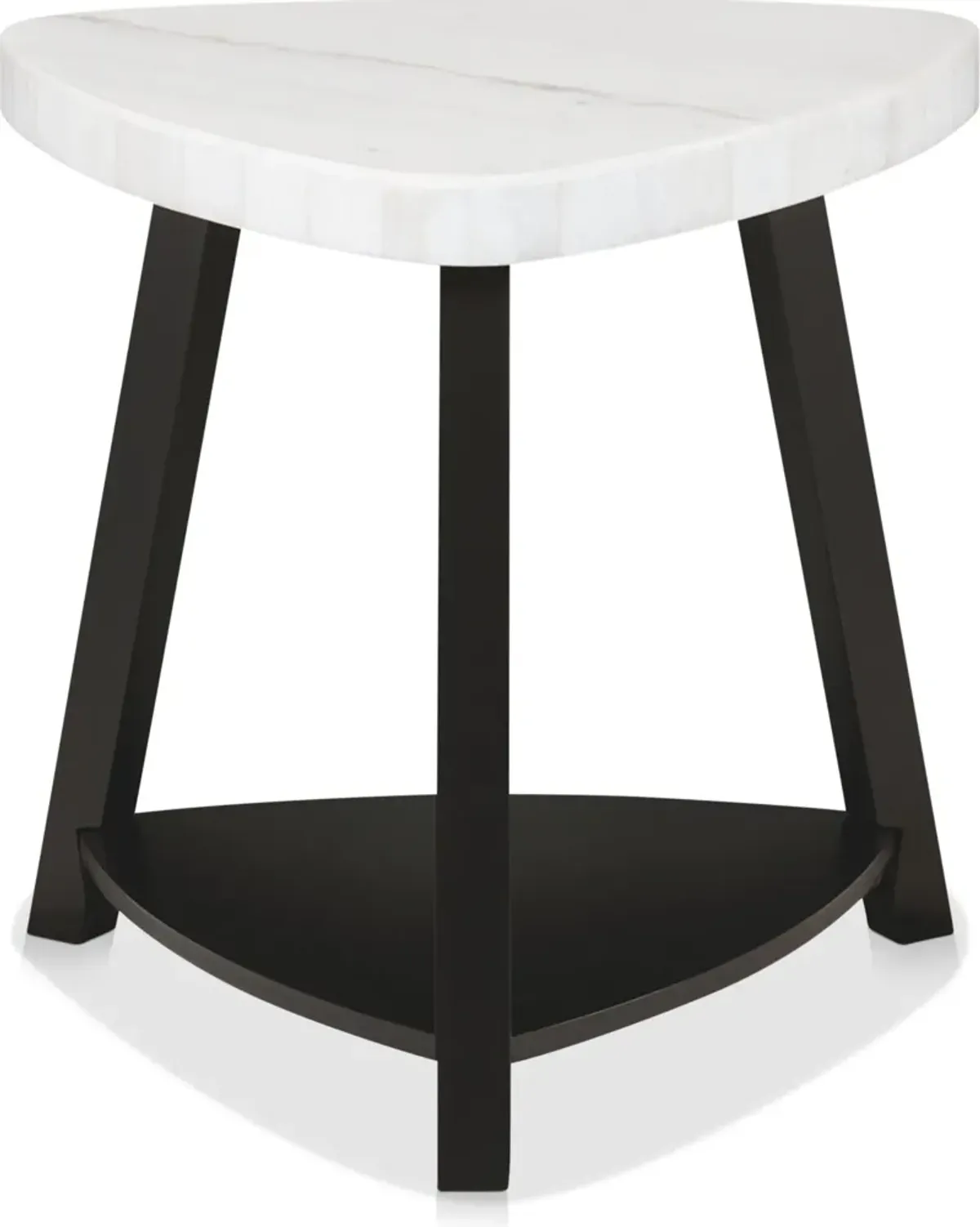 Wasilla Marble End Table