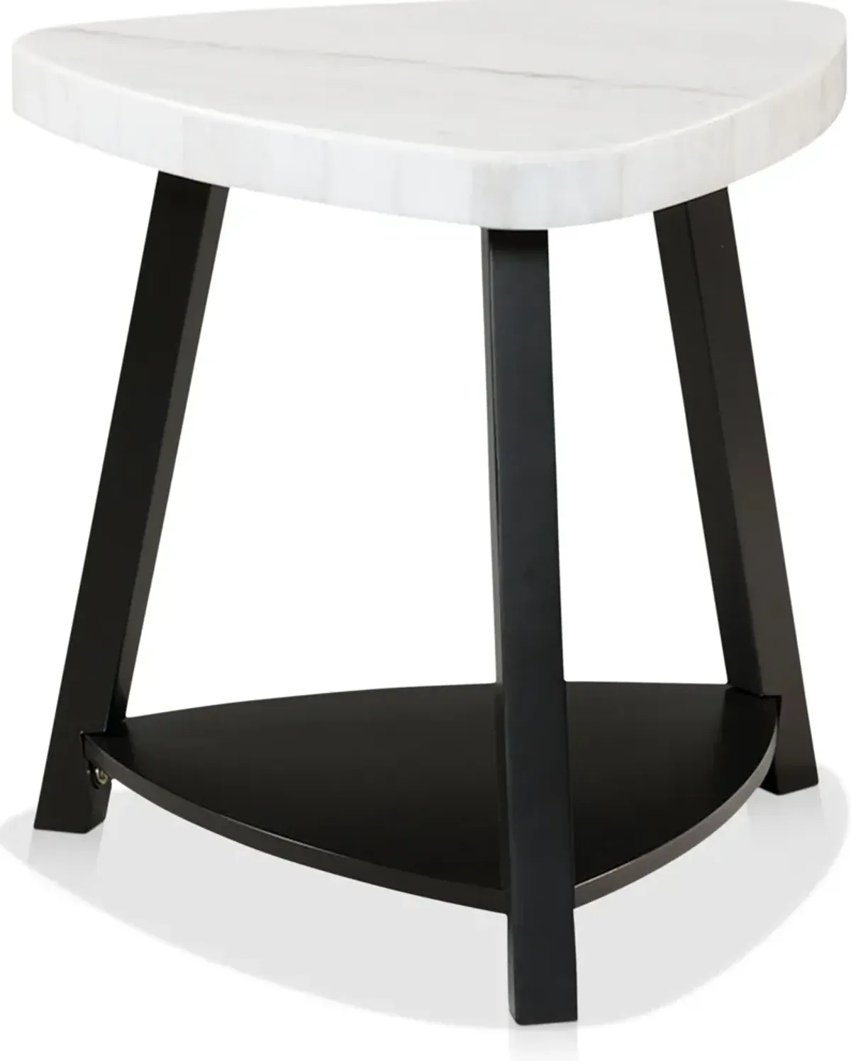 Wasilla Marble End Table