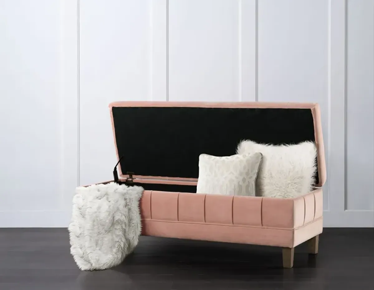 Jayde Ottoman - Blush