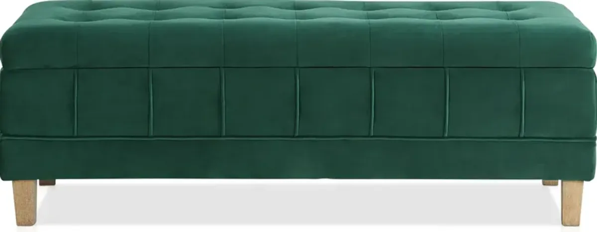 Jayde Ottoman - Green