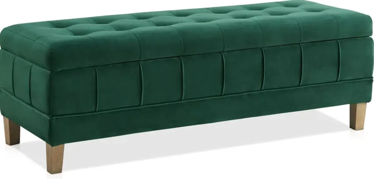 Jayde Ottoman - Green