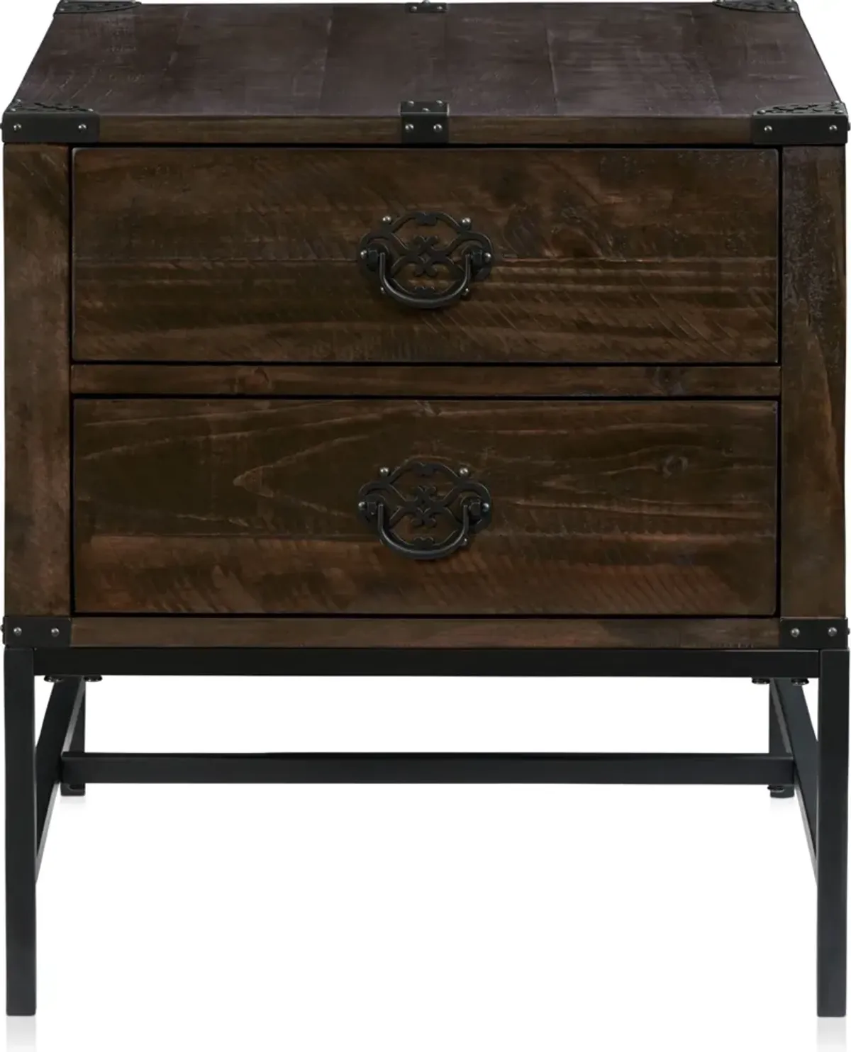 Charthouse Trunk End Table