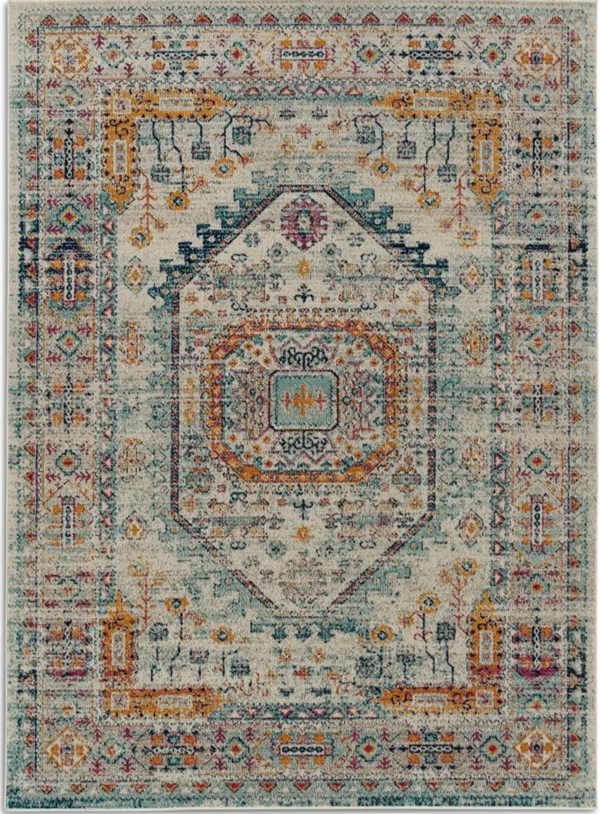 Samad 4' x 6' Area Rug - Multi