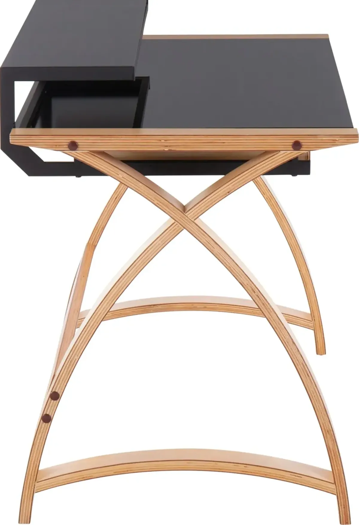 Fina Desk - Natural/Black