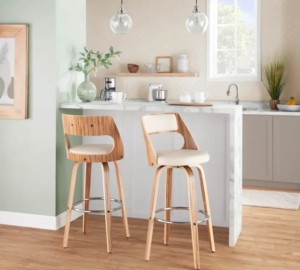 Petra Set of 2 Bar Stools