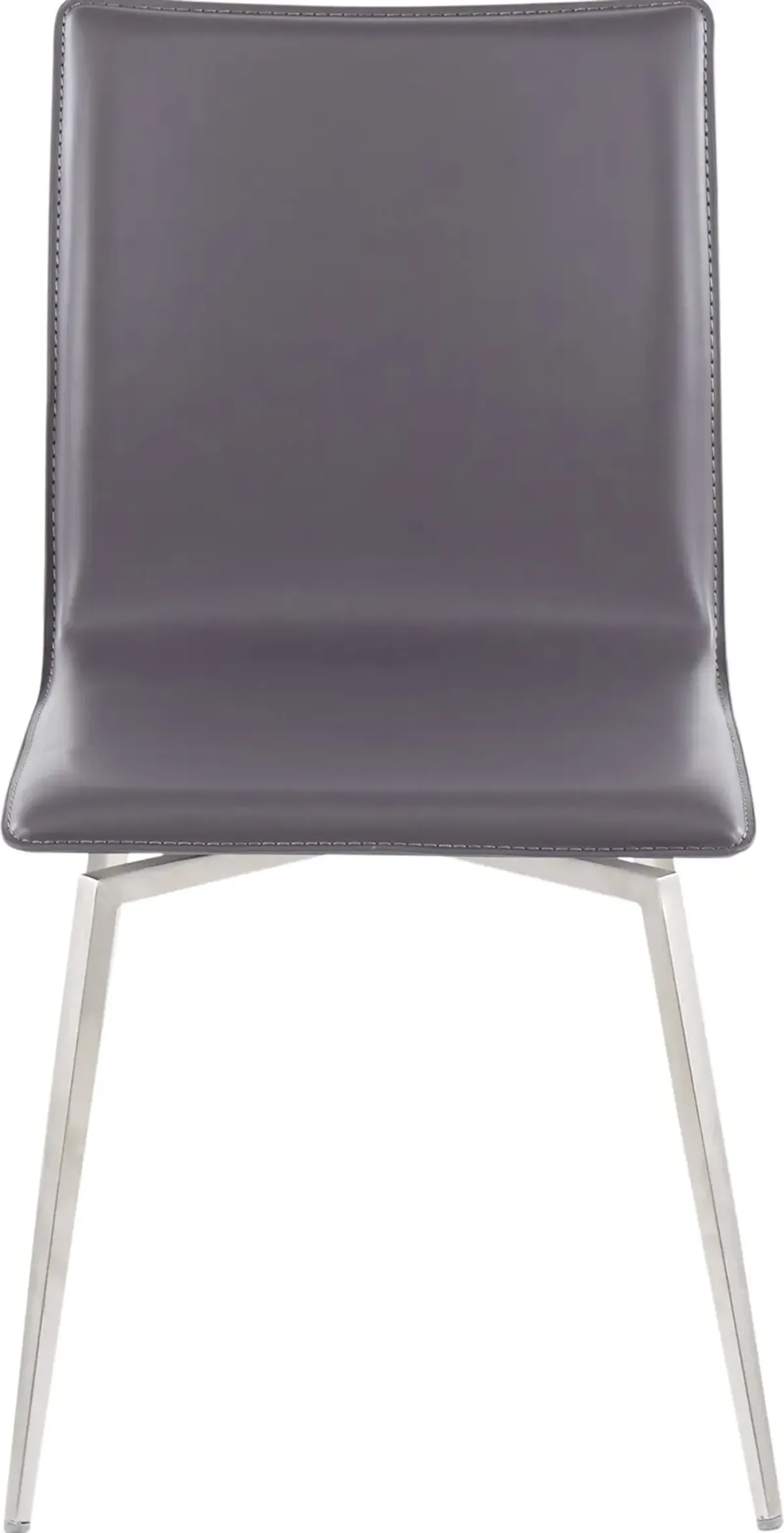 Midas Set of 2 Dining Chairs - Gray