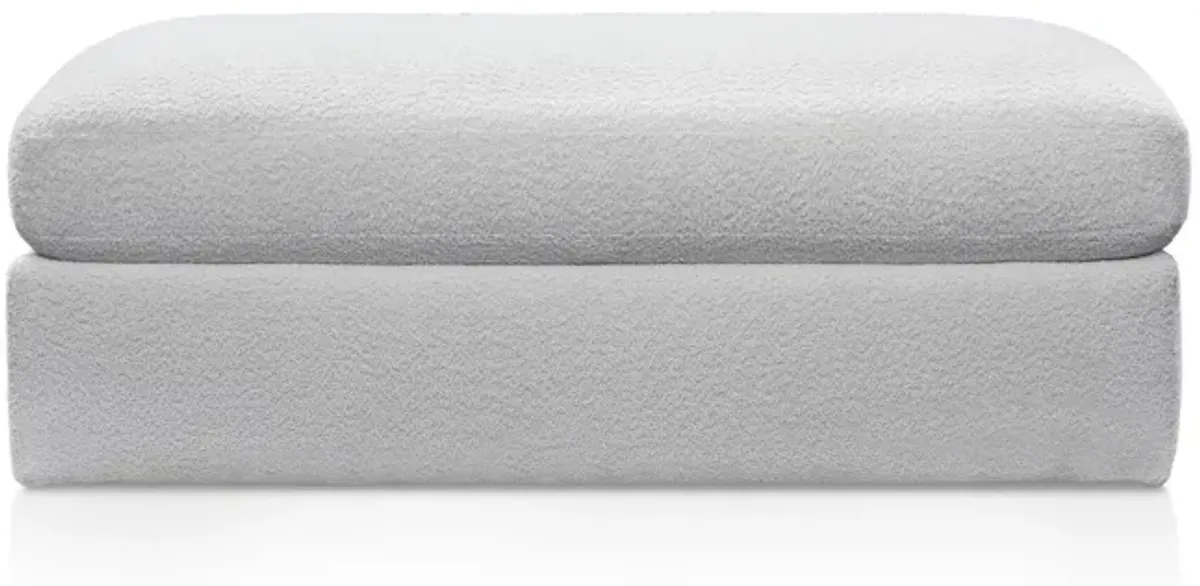 Haven Foam Comfort Ottoman - Oslo Snow