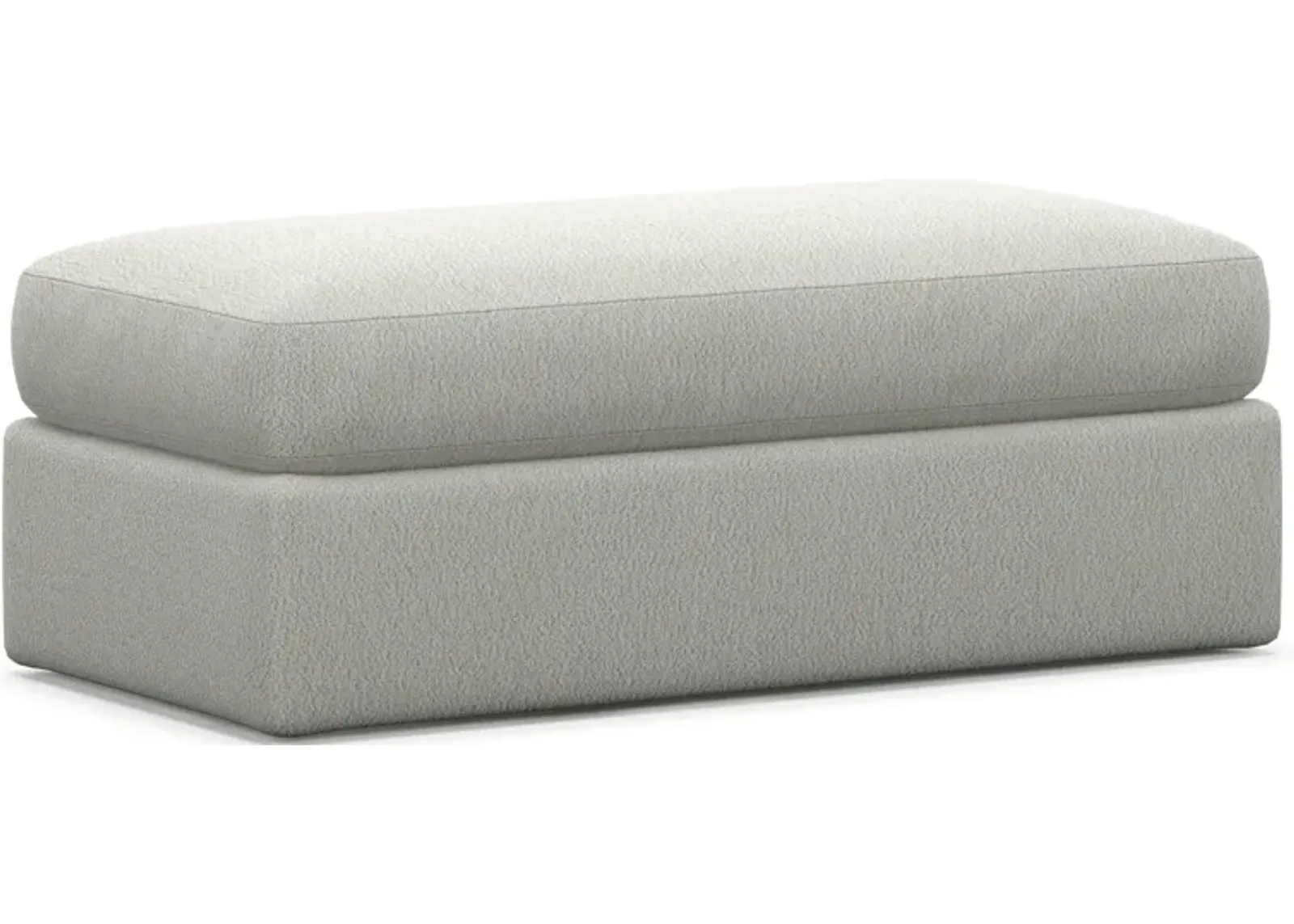 Haven Foam Comfort Ottoman - Oslo Snow