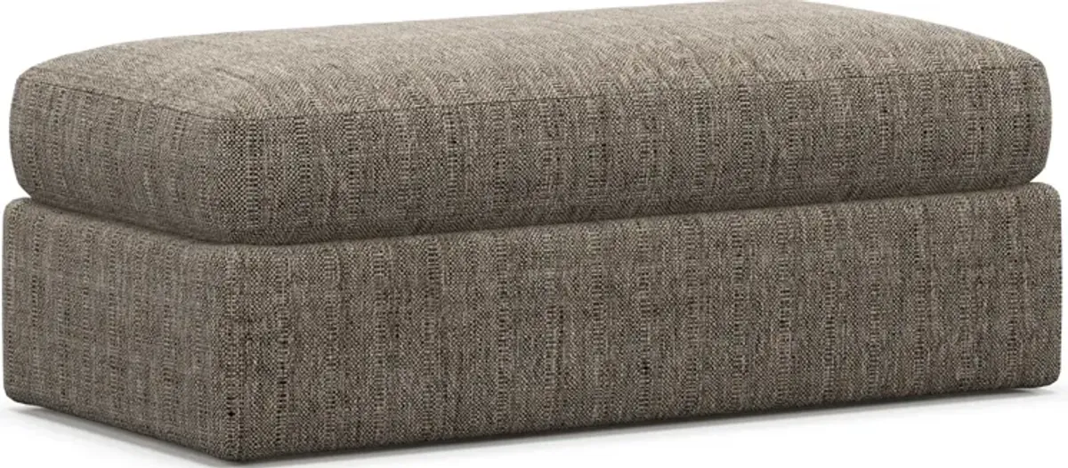 Haven Foam Comfort Ottoman - Flint