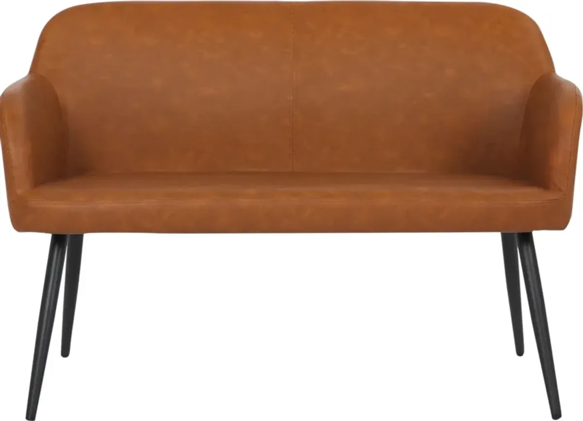 Corti Bench - Black/Camel