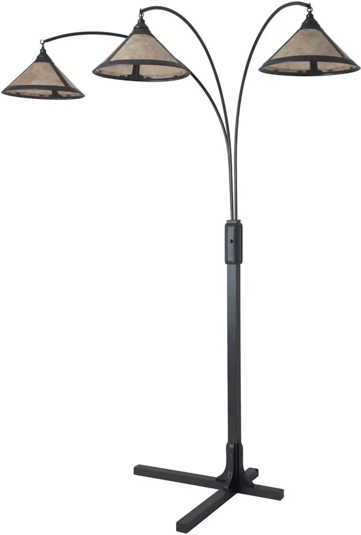 Muse 86'' Floor Lamp - Gunmetal