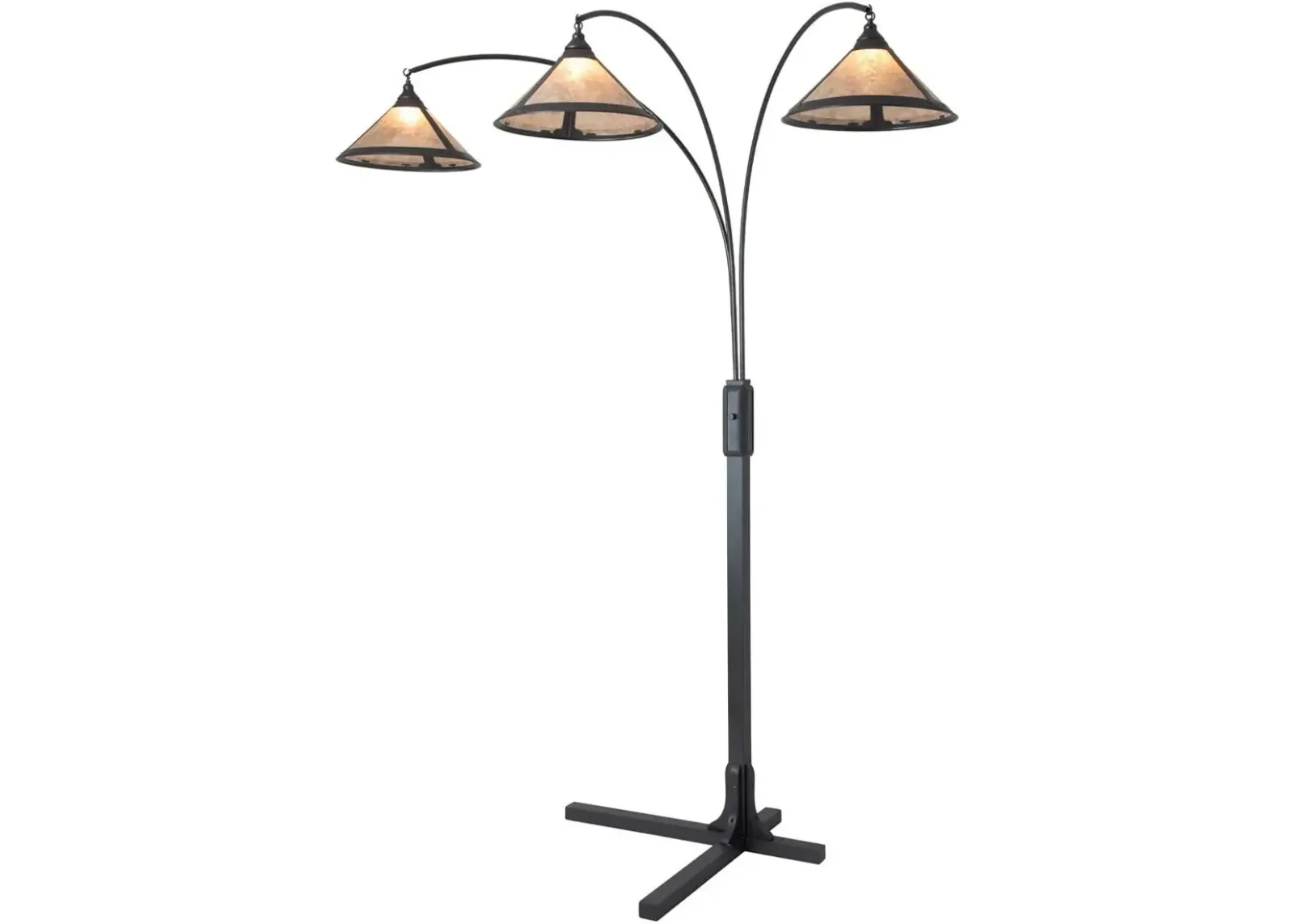 Muse 86'' Floor Lamp - Gunmetal