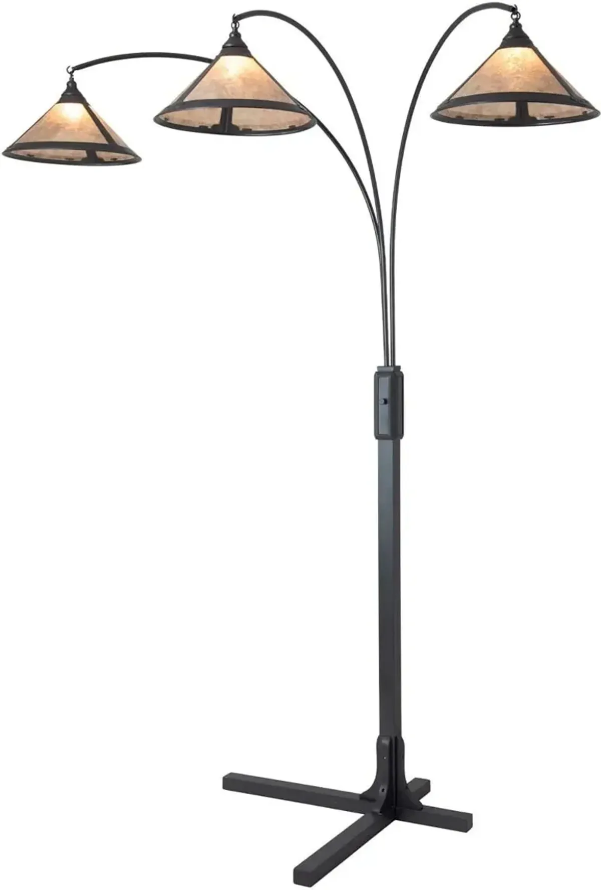 Muse 86'' Floor Lamp - Gunmetal