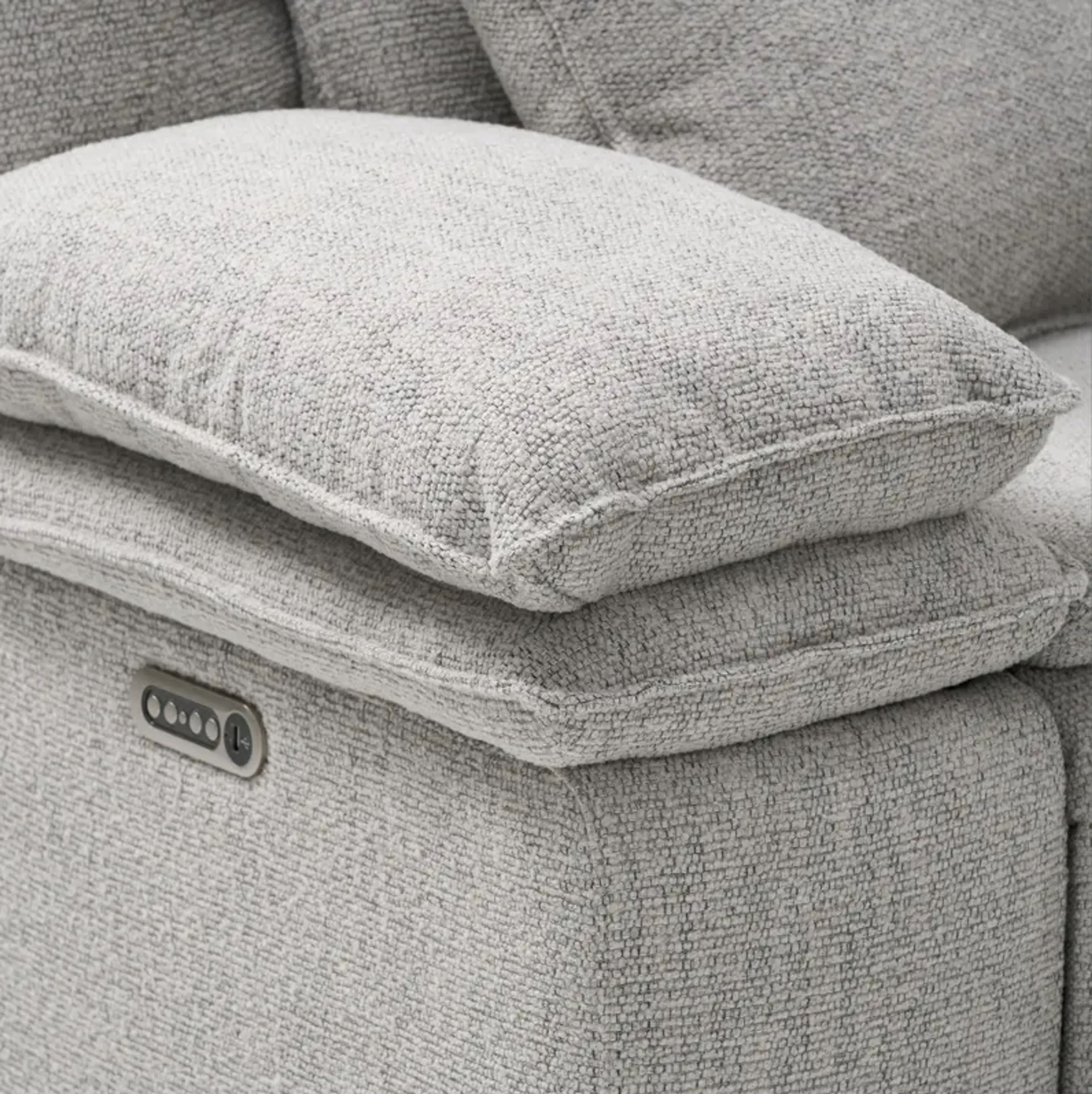 Brookdale 6 Piece Dual Power Reclining Sectional With 3 Reclining