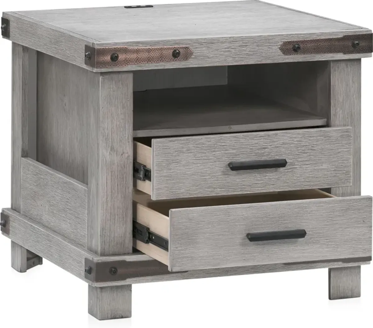 Sterling End Table - Gray