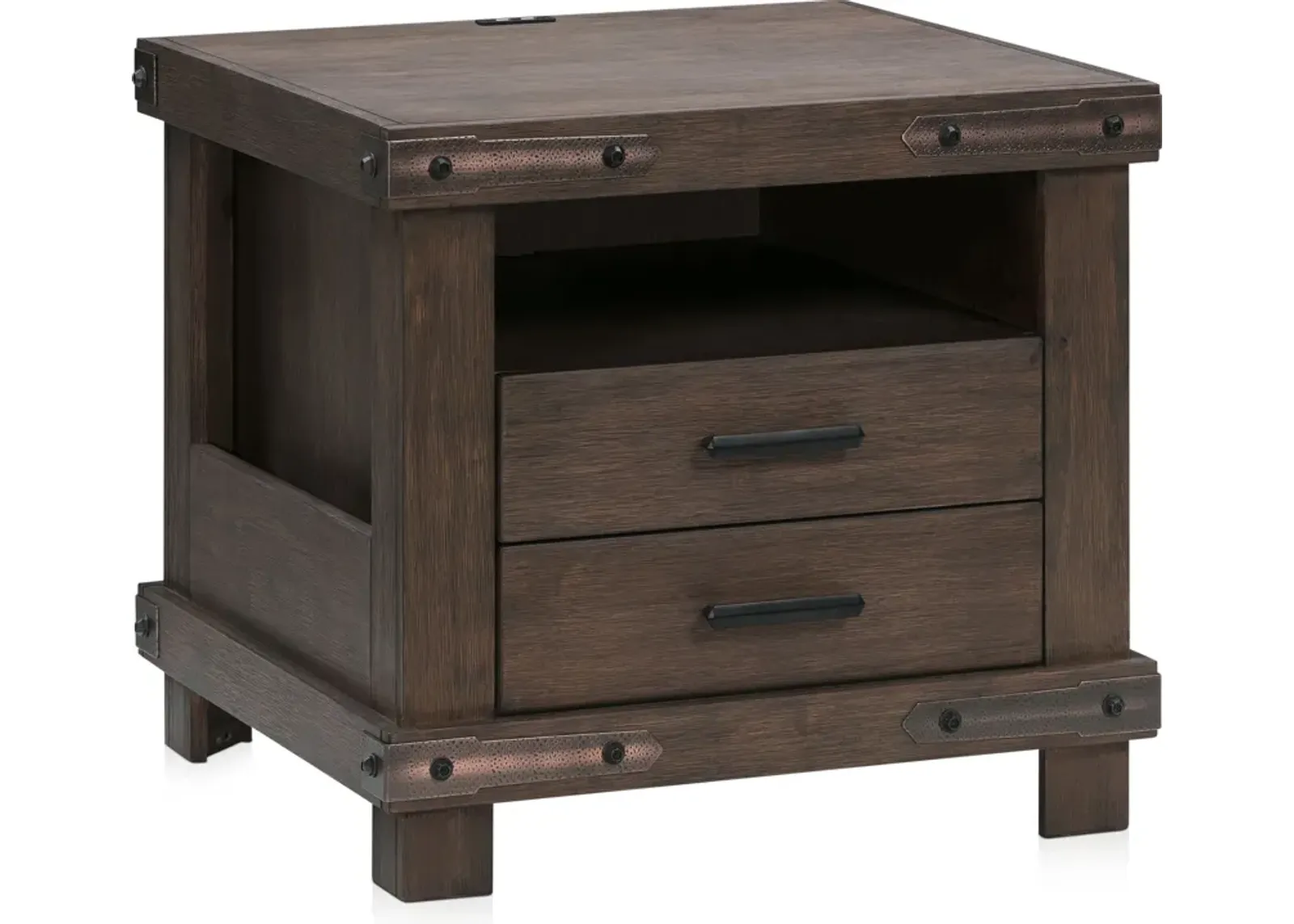 Sterling End Table - Brown