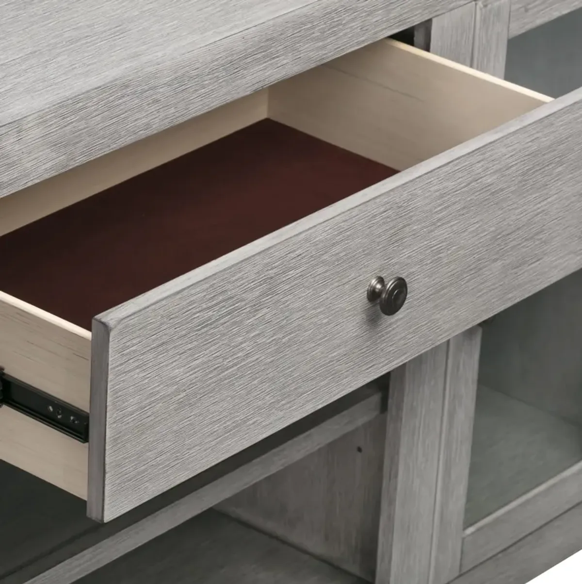Butler 65" Fireplace TV Stand - Gray