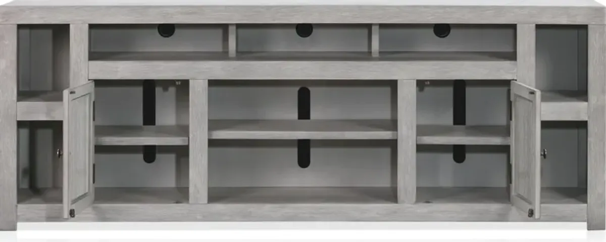 Butler 85" TV Stand - Gray