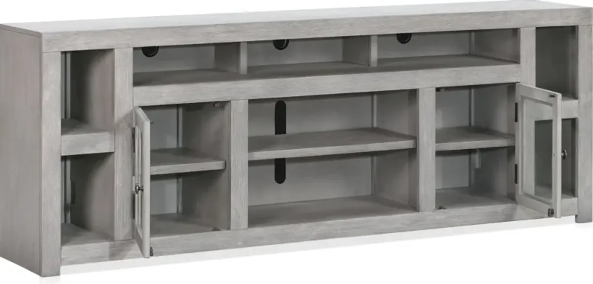 Butler 85" TV Stand - Gray