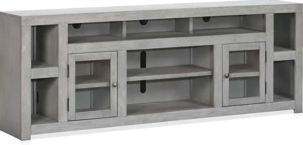 Butler 85" TV Stand - Gray