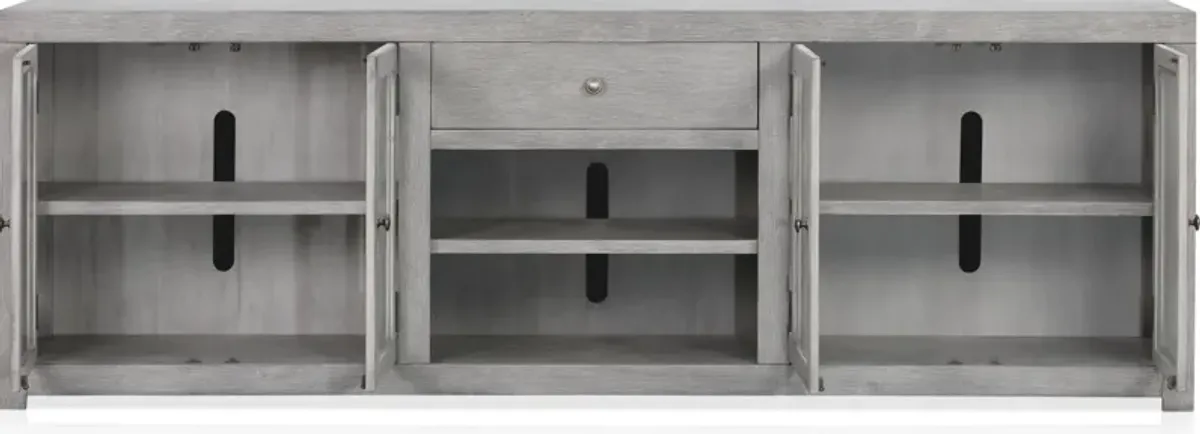 Butler 96" TV Stand - Gray