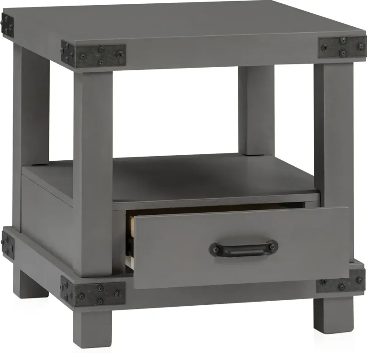 Fairmont End Table - Gray