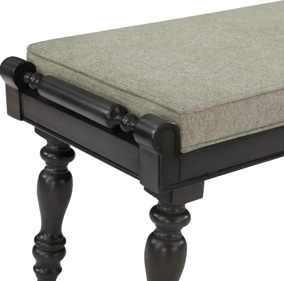 Vineyard Dining Bench - Black