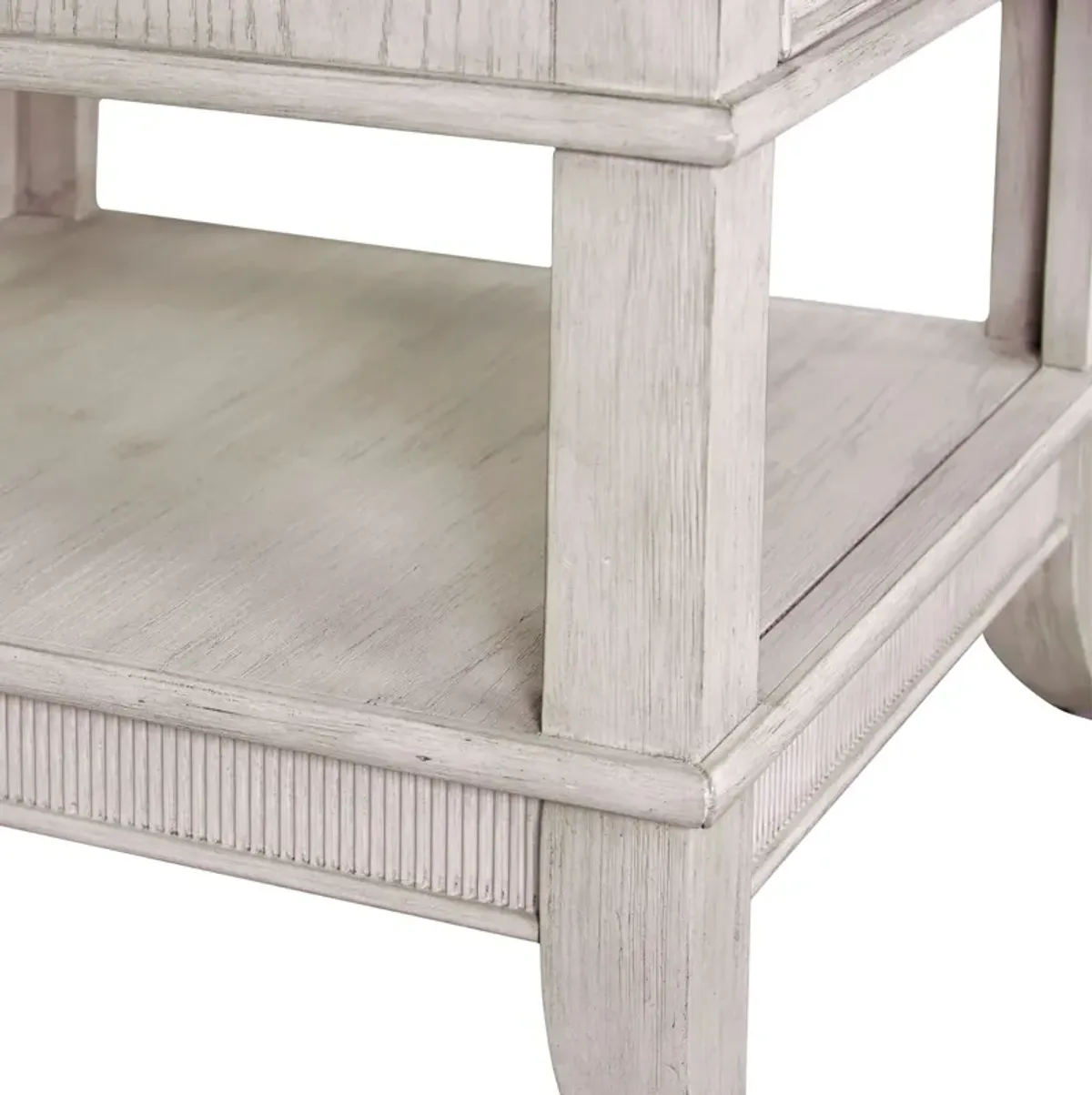 Hazel End Table - Water White