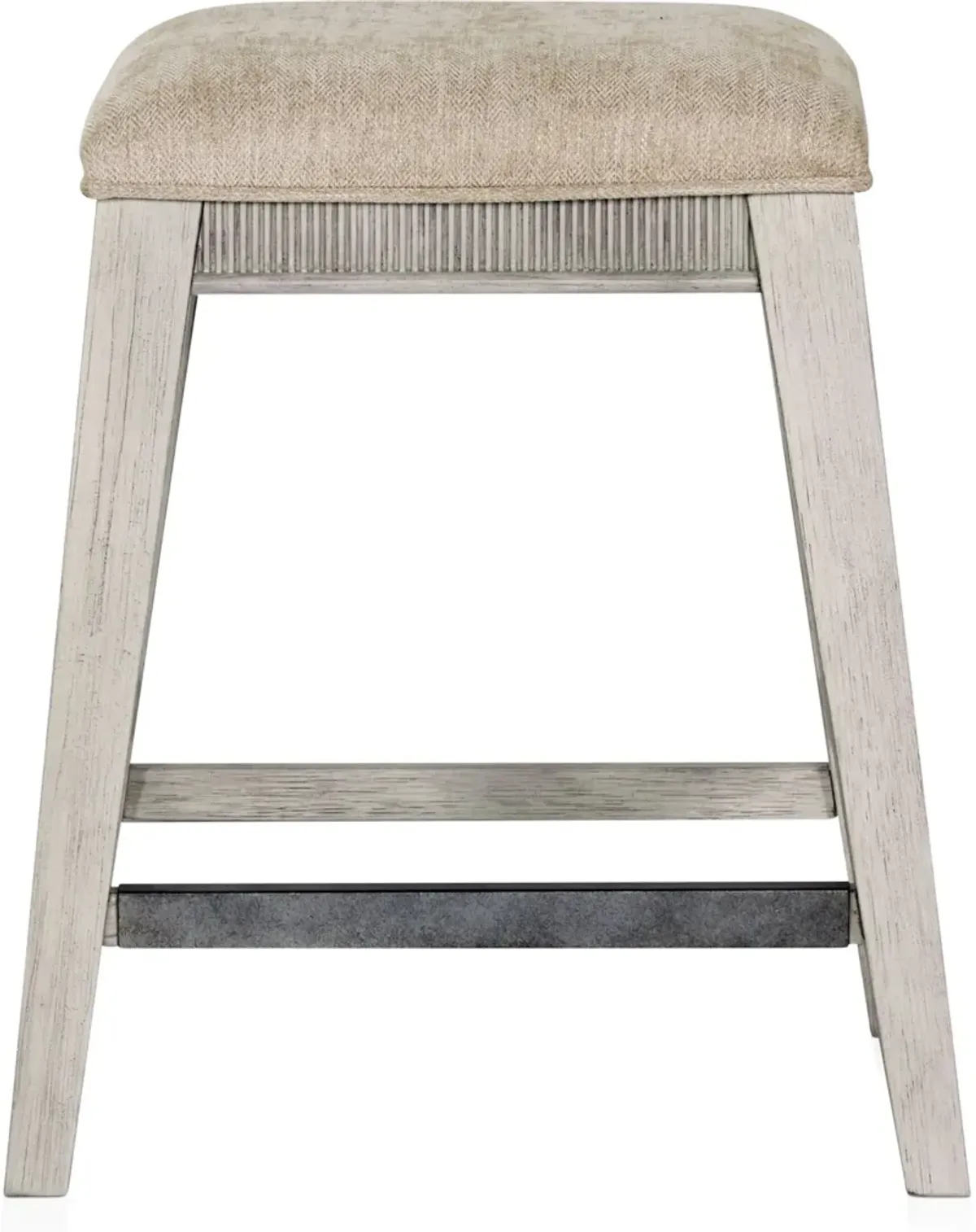 Hazel Gameday Stool - Water White