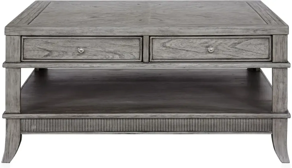 Hazel Coffee Table - Gray