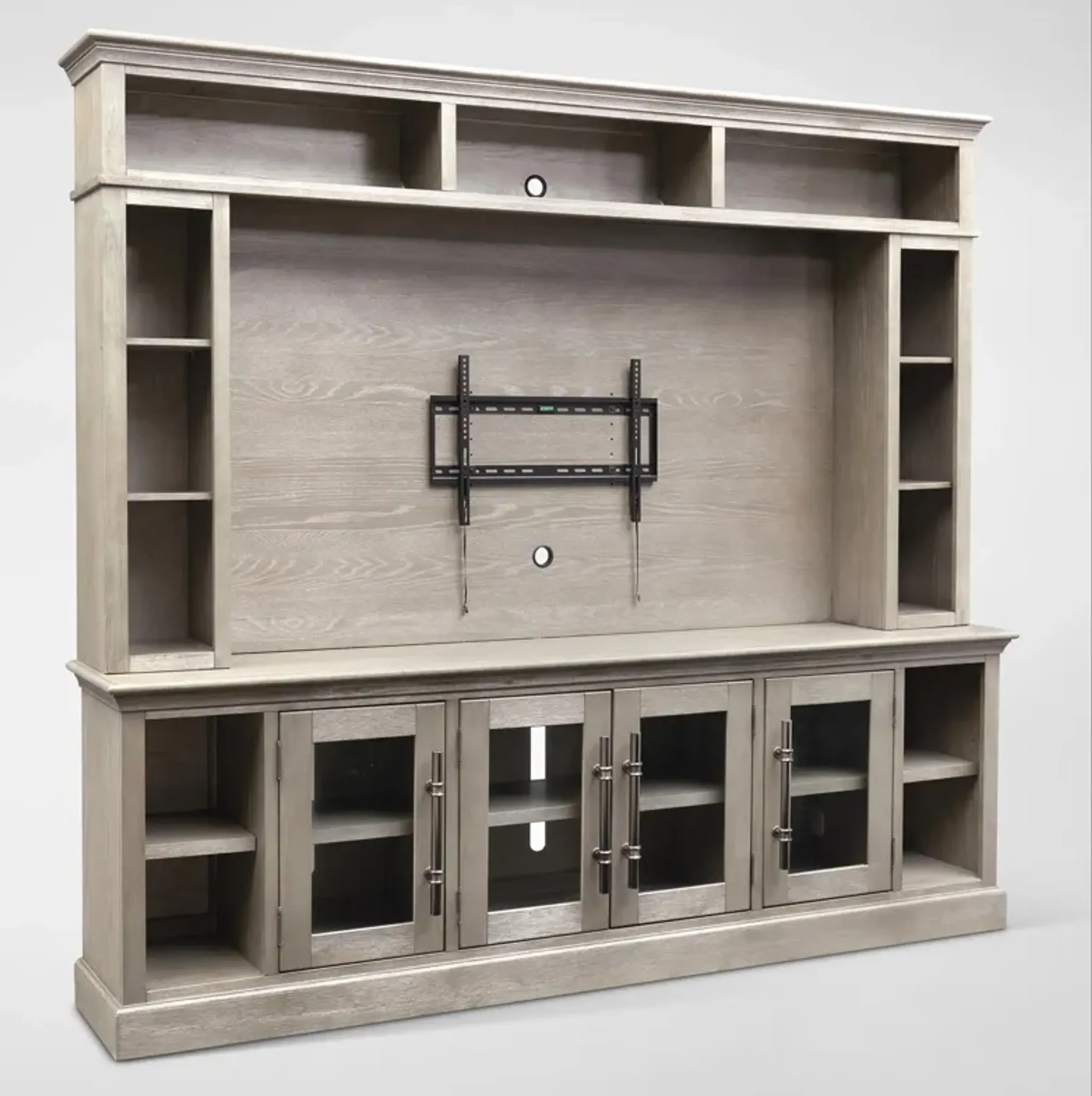 Telluride Entertainment Center - Parchment | Furniture.com